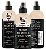 Premium Pet Anti Itch Spray & Scent Freshener! Quality Ingredients & Hypoallergenic! Soothes Dogs & Cats Hot Spots, Itchy, Dry, Irritated Skin! Reduces Odor & Allergy Relief! Smells Amazing! (1 btl)