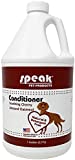 Speak Pet Products Natural Leave-in Conditioning Spray for Dogs Refill, Soothing Cherry Almond Oatmeal, 1 Gallon