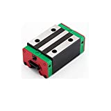 YINGJUN-DRESS Linear Motion Guides HGH20CA HGW20CC Slider Block HGH20 CA HGW20 CA Match Use HGR20 Linear Guide for Linear Rail CNC DIY Parts (Color : Red and Green Colour, Guide Length : HGH20ca)