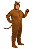 Plus Size Deluxe Scooby Doo Costume for Men 2X Brown
