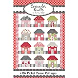 Picket Fence Cottages Quilt Pattern by Corey Yoder of Coriander Quilts #186