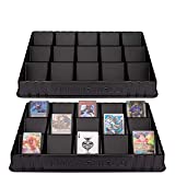 TitanShield (2 Pack Card Sorting & Dealer Tray, Black