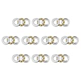 uxcell F5-10M Thrust Ball Bearings 5mm x 10mm x 4mm Chrome Steel Single Direction 10pcs