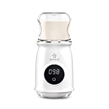 Bottle Warmer, Befano Baby Bottle Warmer Portable Bottle Warmer for Breastmilk or Baby Formula, Wireless Travel Bottle Warmer with Digital Display & Accurate Temperature Control(9000mAh,Touch Control)