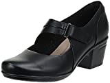 Clarks Women's Emslie Lulin Pump, Black, 9.5 M US