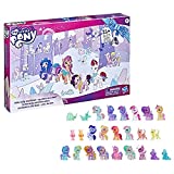 My Little Pony: A New Generation Movie Snow Party Countdown Advent Calendar Toy for Kids - 25 Surprise Pieces, Including 16 Pony Figures (Amazon Exclusive)