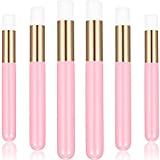 20 Pieces Lash Shampoo Brushes, Peel Off Blackhead Brush Remover Tool, Nose Pore Deep Cleaning Brush, Facial Cleansing Brushes, Eyelash Extensions Blackhead Brush Washing Brush (Pink)