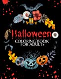 Halloween Coloring Book for Adults: Spooky Stress Relief Adult Activity Book for Relaxation with Halloween Themes