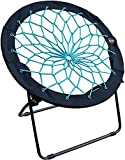 Zenithen Bunjo Bungee Dish Chair, Teal, 33" Reboxed (Pack of 1)