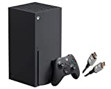 2022 Newest Micro-soft X-box Series XGaming Console System- 1TB SSD Black X Version with Disc Drive Bundle with MTC High Speed HDMI Cable