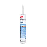 3M Marine Adhesive Sealant 5200 (06501) Permanent Bonding and Sealing for Boats and RVs Above and Below the Waterline Waterproof Repair, Tan, 10 fl oz Cartridge