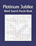 Platinum Jubilee Word Search, Platinum Jubilee Gifts, Word Search for Adults, Seniors