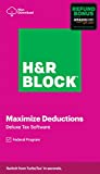 H&R Block Tax Software Deluxe 2020 with 3.5% Refund Bonus Offer (Amazon Exclusive) [Mac Download] [Old Version]