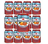 San Pellegrino Blood Orange, 11.5 oz cans, pack of 12