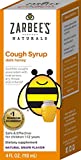 Zarbee's Naturals Children's Cough Syrup with Dark Honey, Natural Grape Flavor, 4 Ounce Bottle
