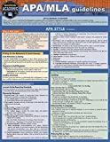 APA/MLA Guidelines - 7th/8th Editions: a QuickStudy Laminated Reference Guide