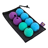 Chew King Fetch Balls Extremely Durable Natural Rubber Toy 2.5 inch, 8-pack (CM-0264-CS01)