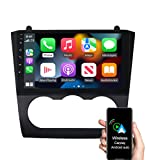ASURE 9" Car Stereo Radio for Nissan Altima 2007-2012 Manual Air Conditioner,4 Core 2G+32G Android 10 GPS Navigation Unit with Wireless Carplay,Android Auto,SWC,1280x720 Touchscreen Multimedia Player