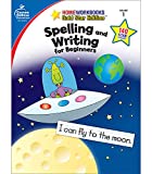 Carson Dellosa Spelling and Writing for Beginners WorkbookGrade 1 Spelling, Sentence Structure, High-Frequency Words, Creative Writing Practice With Stickers (64 pgs) (Home Workbooks)