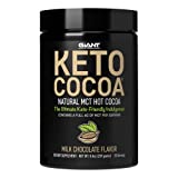 Keto Cocoa - Delicious Sugar Free Instant Hot Chocolate Mix with 6g of MCTs for The Ketogenic Diet and Low Carb Lifestyle | No Gluten | 20 Servings