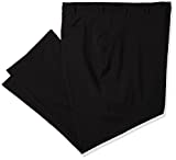 Van Heusen Men's Big and Tall Traveler Stretch Flat Front Dress Pant, Black, 48W x 32L