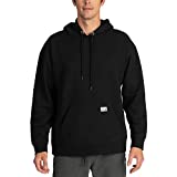 Pro Club Men's Heavyweight French Terry Hooded Pullover Sweatshirt, Black, Small