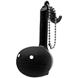 Otamatone Melody - Fun Japanese Electronic Musical Kids Toy Synthesizer Instrument by Maywa Denki [Includes Keychain Attachment and English Instructions] - Black
