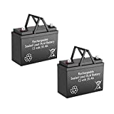 BatteryGuy Pride Victory 10 LX with CTS Suspension (S710LX) Replacement 12V 35Ah Battery - BatteryGuy Brand Equivalent (Qty of 2)