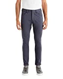 Rhone Men's Commuter Five Pocket Slim Fit Pant, Premium Comfort, Breathable 4-Way Stretch Fabric (Iron, 33W x 33L)