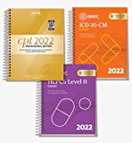AMA CPT Book, ICD-10 Code Book, HCPCS Book - 2022 Physician Bundle by AAPC