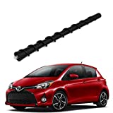 ZHPTAM Radio AM FM Antenna Mast Perfect Replacement Fits for Toyota Yaris 2006-2018, for Toyota Prius 2010-2017 - Replaces OEM # 86309-47020,86309-0D110, Black 7 Inch Radio Antenna Rod