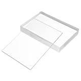 KAITELA 10 Pack Clear Acrylic Sheet 5" x 7" Cast Plexiglass Panel 1/8" Thick (3mm) Transparent Plastic Sheets for Sign, Craft, Display Projects, Laser Cutting, Engraving, Painting