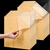 12 Pieces 12 x 12 inch Clear Acrylic Sheet 1/8 inch Thick Transparent Square Panel Cast Acrylic Board with Protective Paper for Sign Craft DIY Display Projects Laser Cutting Painting
