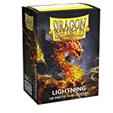 Dragon Shield Standard Size Card Sleeves  Matte Dual Lightning 100CT  MTG Card Sleeves are Smooth & Tough  Compatible with Pokemon, Yugioh, & Magic The Gathering Card Sleeves