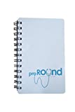 Medical Rounds Notebook, proRound  Spiral Notebook, Notepad with Template, Log Book for Medical Students, Nurses & Physician Assistants, Pocket Size  4.5 x 7 Inches, 75 Pages (Pack of 1)