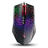 Bloody Optical Gaming Mouse with Light Strike (LK) Switch & Scroll - Fully Programmable and Advance Macros (A70)