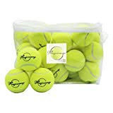 Tennis Balls, Magicorange 30 Pack Advanced Training Tennis Balls Practice Balls, Pet Dog Playing Balls, Come with Mesh Bag for Easy Transport, Good for Beginner Training Ball (Green)