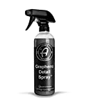 Adams Graphene Detail Spray (16 oz) - Extend Protection of Waxes, Sealants, Coatings | Quick, Waterless Detailer Spray for Car Detailing | Clay Bar, Drying Aid, Add Shine Ceramic Graphene Protection
