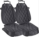 AsFrost Dog Seat Cover Cars Trucks SUVs, Thick 600D Heavy Duty Pets Car Seat Cover, Waterproof & Wear-Resistant Durable Nonslip Backing & Hammock Convertible - 2 Pack