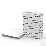 Accent Opaque White Printer Paper, 8.5 x 11 28lb Bond/70lb Text Copy Paper  500 Sheets (1 Ream)  Premium Computer Paper with Smooth Finish, 97 Bright, 104gsm  Multipurpose White Paper  109363R