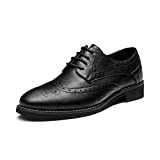 Bruno Marc Women's Classic Oxfords Lace Up Business Formal Wingtip Brogue Dress Shoes Black, Size 9, SBOX2302W