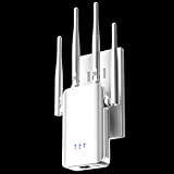 2022 WiFi Extender-WiFi Range Extender Signal Booster for Home Covers up to 7000 sq.ft and 40 Devices, Wall-Through Strong Wireless Internet Repeater with Ethernet Port, 1-Click WPS Setup