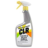 CLR Grill and Grate BBQ Cleaner Spray - Cleans Burnt Food, Grease and Grime from Grates, Racks and Drip Pans - 26 Ounce Bottle