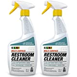 CLR PRO Industrial Bathroom Cleaner - Multi-Surface Spray Cleans Hard Water Spots & Restroom Grime, 32 Ounce Spray Bottle (Pack of 2)