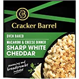 Cracker Barrel Sharp White Cheddar Oven Baked Macaroni & Cheese Dinner (12.3 oz Bag)