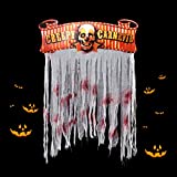 Kesoto Halloween Bloody Doorway Curtain Creepy Carnival Door Curtain Decoration, 54 x 38 in