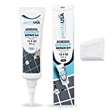 PentaUSA Tile Grout - White Grout Filler Tube, 13.4 Oz Fast Drying Grout Repair Kit, Repairs Renews Fills Grout Cleaner - Restore, Renew Grout Line, 380gr - 13.4 oz (White)