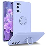 BENTOBEN Samsung Galaxy S20 Phone Case, Galaxy S20 Case 5G, Slim Silicone | 360 Ring Holder Kickstand | Support Car Mount | Soft Rubber Hybrid Hard Protection Shockproof Bumper Non-Slip Cover, Purple