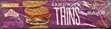 Oroweat Multigrain Sandwich Thins 6 Ct (Pack of 2)