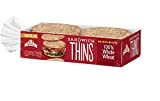 Arnold Select Sandwich Thins Whole Wheat 12 oz (Pack of 6) - 2 Packs